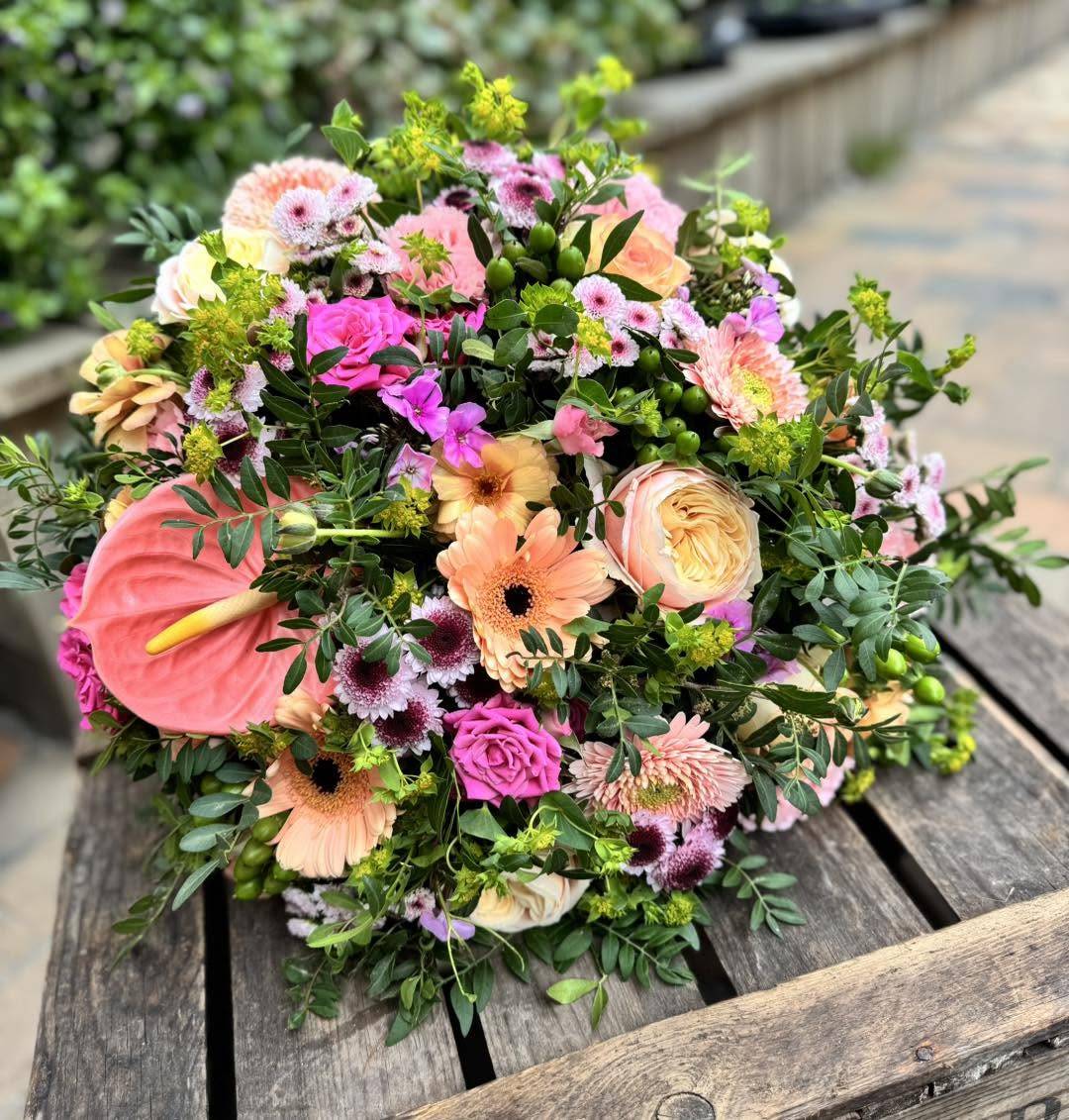 Friske blomster i Blomsterhjørnet Odense