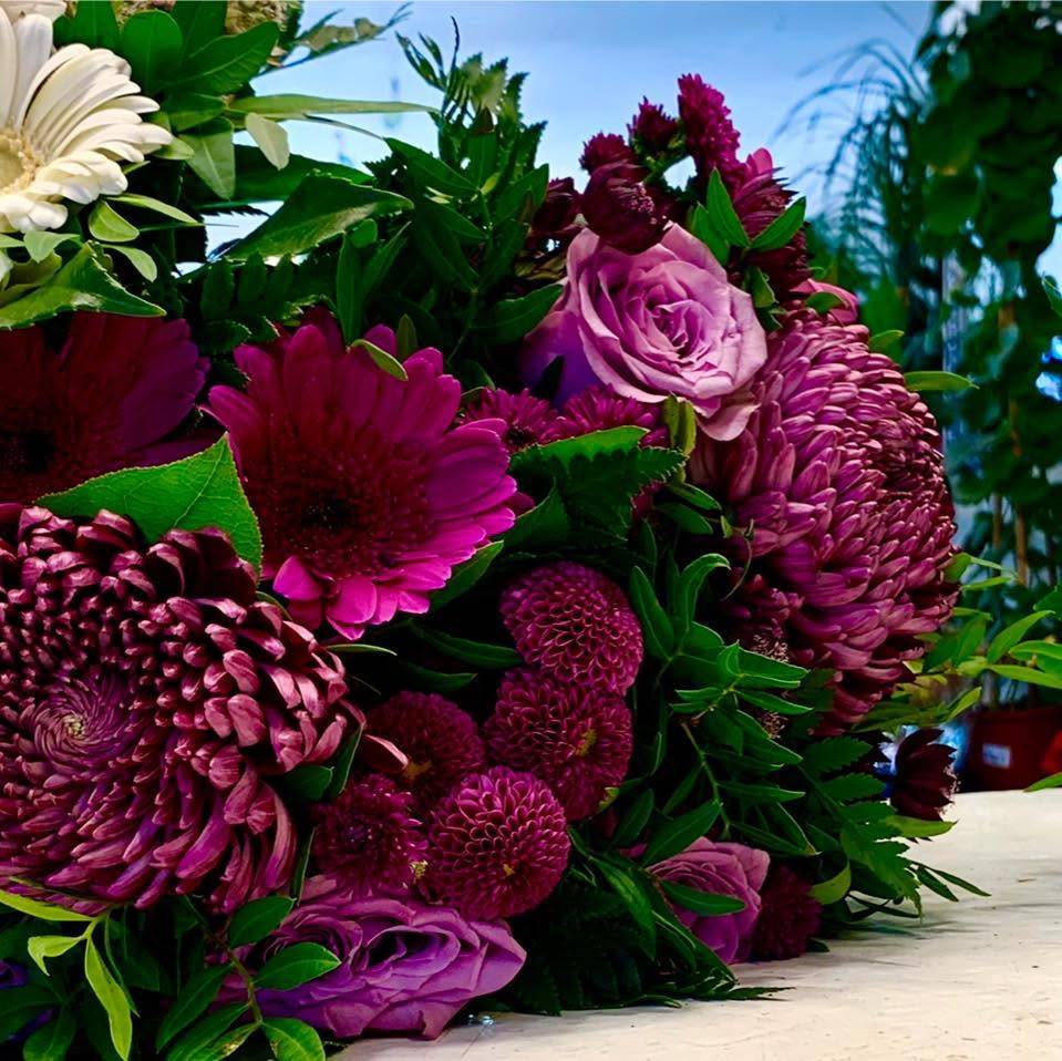 Buket fra Blomsterhjørnet Odense