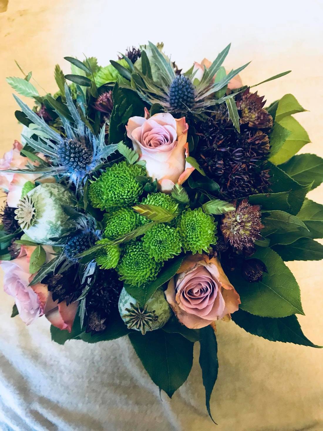 Buket fra Blomsterhjørnet Odense