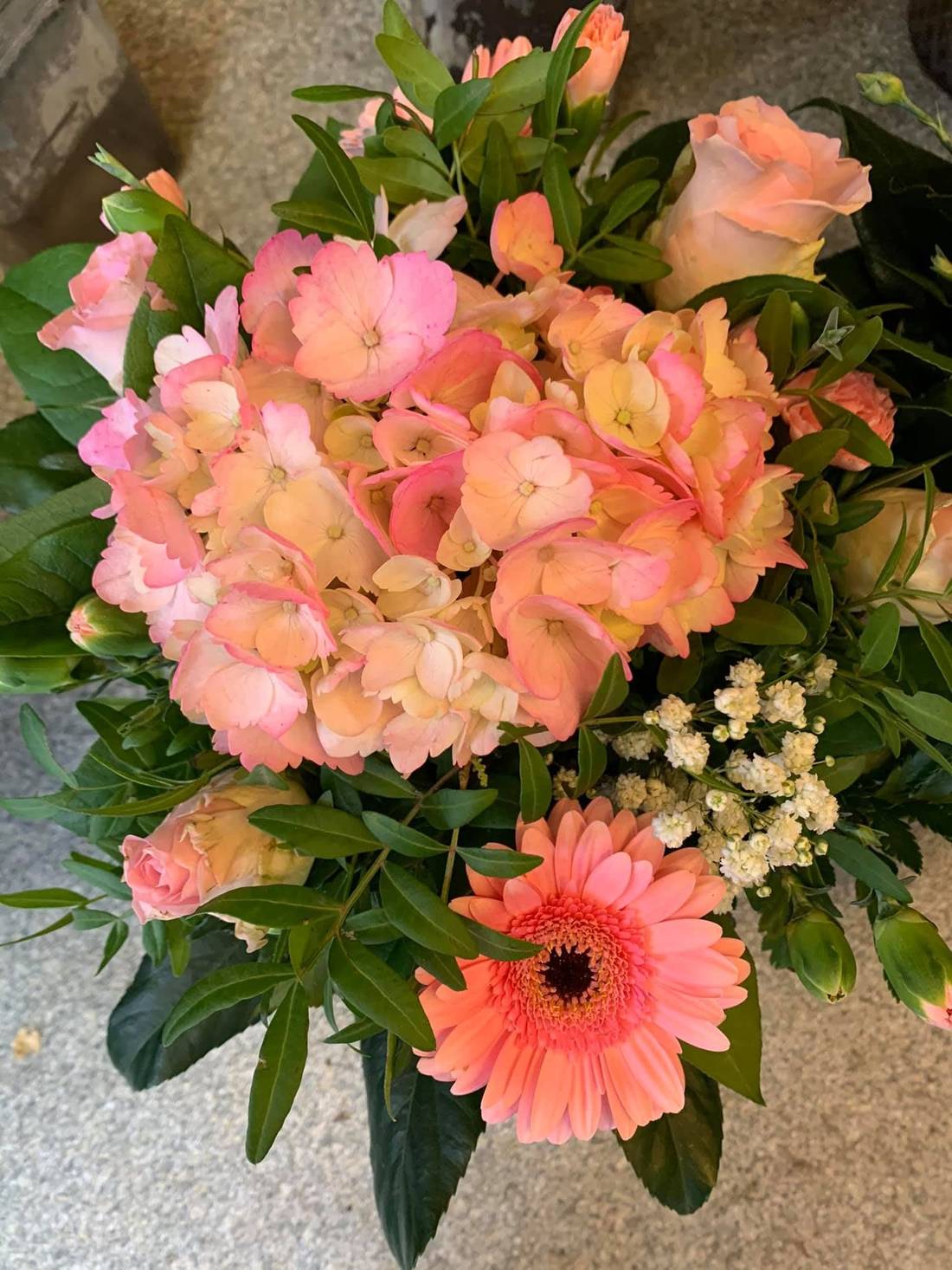 Buket fra Blomsterhjørnet Odense